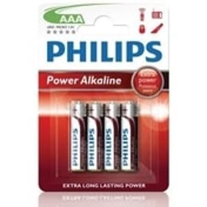 Philips Baterie Powerlife mikrotužka LR03 AAA 4ks