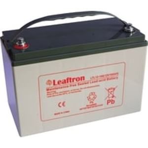 Leaftron Olověný akumulátor 12V 100Ah pro elektromotory + nabíječka!