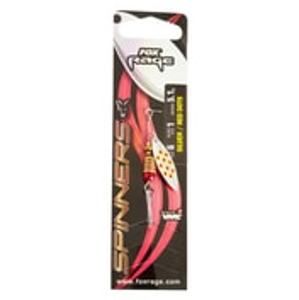 Fox Rage Rotační třpytka Blade Leaf Spinner Size 5 - 17,6g - Silver Red Dots