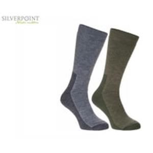 Silverpoint Ponožky pánské Merino Wool All Terrain Hiker 2páry