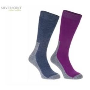 Silverpoint Ponožky dámské Merino Wool All Terrain Hiker 2páry - 36-38