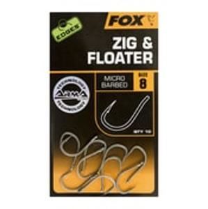 Fox Háčky Edges Armapoint Zig & Floater 10ks - vel. 8