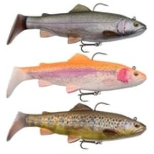Savage Gear Wobler 4D Trout Rattle Shad