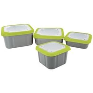 Matrix Box Bait Boxes Solid Top Grey/Lime - střední 2,2pt