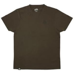 Fox Triko Chunk Dark Khaki Classic T Shirt - M