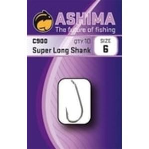 Ashima Háčky C900 Super Long Shank 10ks - vel. 10