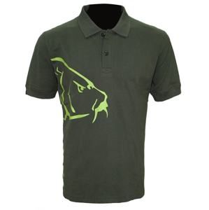 Zfish Tričko Carp Polo T-Shirt Olive Green - M