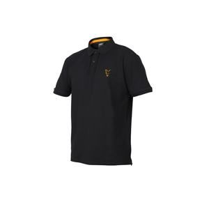 Fox Triko Collection Orange & Black Polo Shirt - XXXL