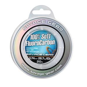 Savage Gear Fluorocarbon Soft Fluoro Carbon 50m