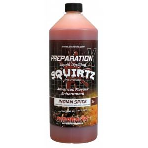 Starbaits Booster Prep X Squirtz 1l - Indian Spice