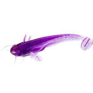 FishUP Dipované umělé nástrahy Catfish 75mm 8ks - Violet / Blue