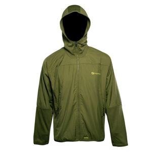 RidgeMonkey Lehká bunda na zip zelená - S