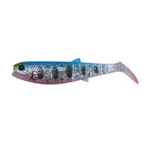 Savage Gear Gumová nástraha Cannibal Paddletail Blue Pink Smolt UV - 10cm 9g