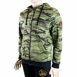 Mikbaits Mikina Zip up camou - M