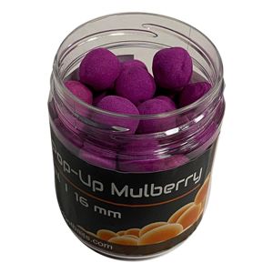 Mastodont Baits Fluo Pop-Up Boilies 16mm 200ml - Mulberry