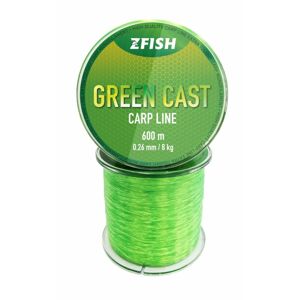 Zfish Vlasec Green Cast Carp Line 600m - 0,30mm