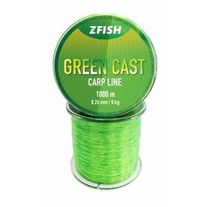 Zfish Vlasec Green Cast Carp Line 1000m - 0,30mm