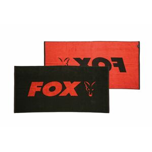 Fox Ručník Beach Towel Black / Orange