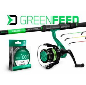 Delphin Feederový set GreenFeed 360cm 100g + 3T + 0,22mm