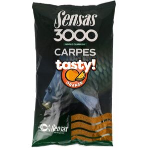 Sensas Krmítková směs 3000 Carp Tasty 1kg - Pomeranč