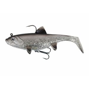 Fox Rage Gumová Nástraha Replicant Wobble UV Silver Bait Fish - Délka 14cm - Hmotnost 55g