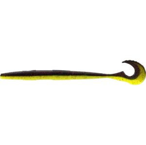 Westin Umělá plovoucí nástraha červ Swimming Worm Black/Chartreuse - 13cm / 5g / 5ks