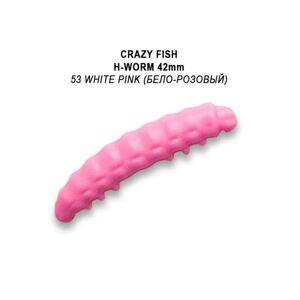 Crazy Fish Umělá Nástraha MF H worm 42mm Barva 53 Sýr