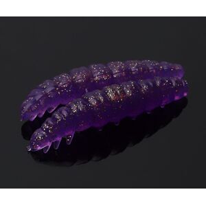 Libra Lures Larva Purple with glitter - 4,5cm 8ks