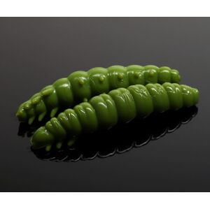 Libra Lures Larva Olive Green - 4,5cm 8ks