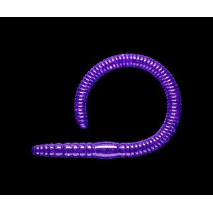 Libra Lures Flex Worm 9,5cm 10ks - Purple with Glitter