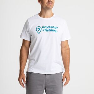 Adventer & fishing Tričko krátký rukáv White & Bluefin - XL