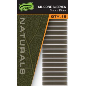 Fox Převleky Edges Naturals Silicone Sleeves 3mm x 25mm 15ks