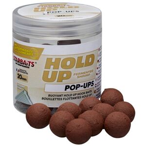 Starbaits Plovoucí boilies Pop Up Hold Up Fermented Shrimp 50g - 12mm