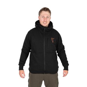 Fox Bunda Collection Sherpa Jacket Black & Orange - XXL