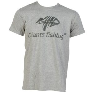 Giants Fishing Tričko pánské šedé Camo Logo - vel. M