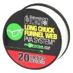 Korda PVA náhradní punčocha Long chuck Funnel Web Hexmesh Refill - | 20m