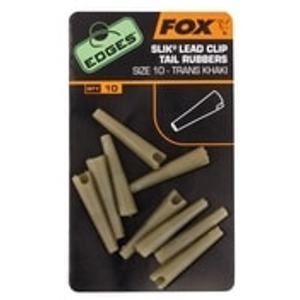 Fox Převleky na závěsky na olovo Edges Slik Lead Clip Tail Rubber vel. 10