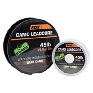 Fox Olověnka Edges Camo Leadcore 45lb - Dark Camo 25m